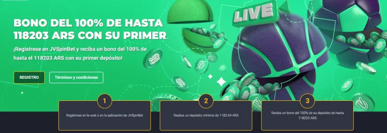 Bono del 100% de hasta 118.616 ARS con su Primer Depósito