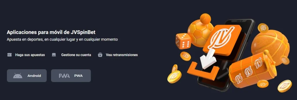 Aplicación Móvil JVSpin App