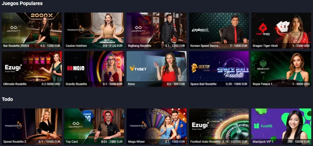 Casino en Vivo